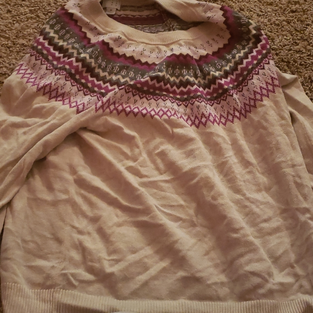 Long sleeve sweater